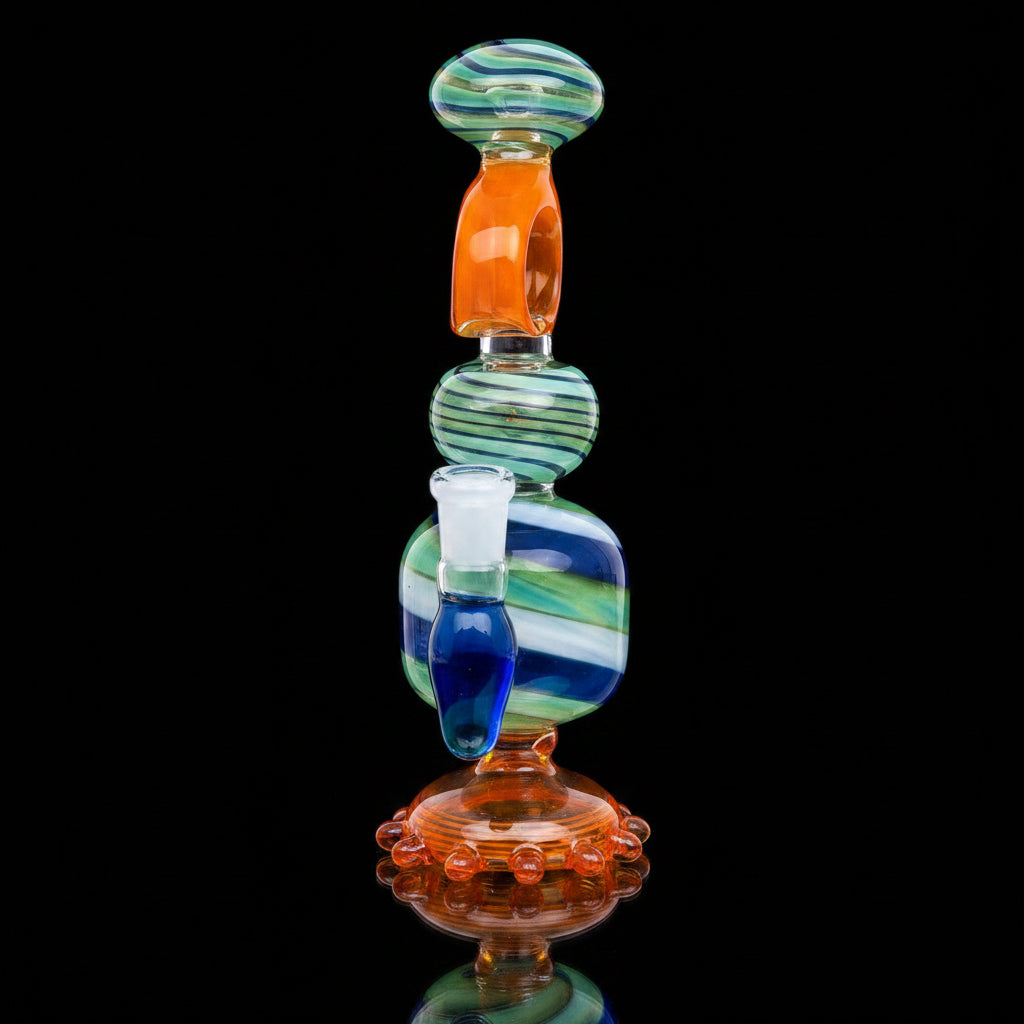 Fish Shape Glass Water Pipe - SmokeMEGA