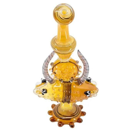 Fish Shape with double horn Water Pipe - SmokeMEGA