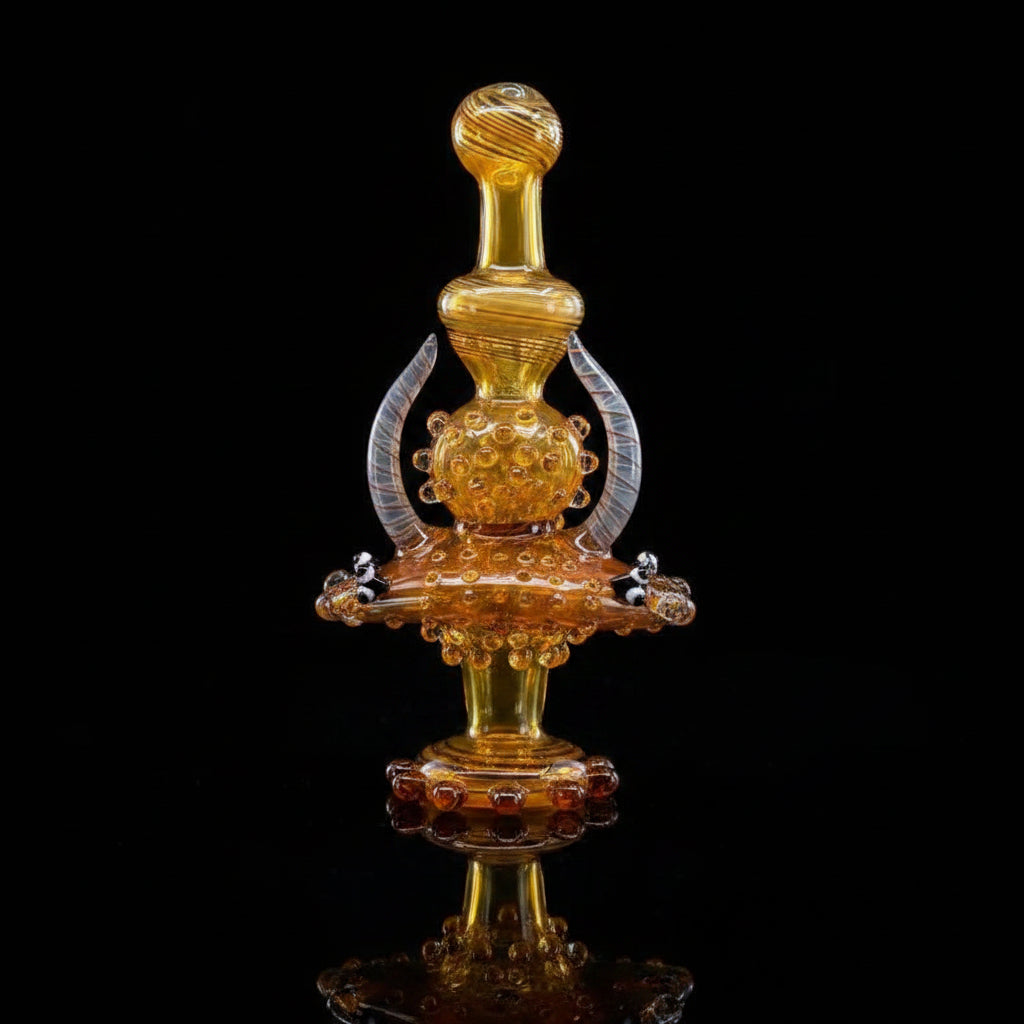 Fish Shape with double horn Water Pipe - SmokeMEGA