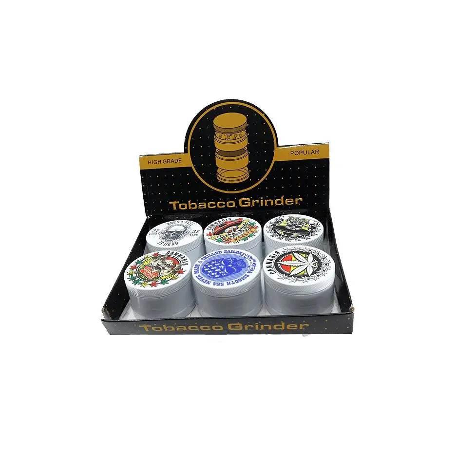 GRINDER | 4 Part Heavy Metal White Cannabis Grinder - SmokeMEGA