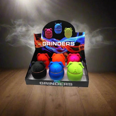 GRINDER| 4 Part Zinc Alloy Star War Yoda Metal Grinder - SmokeMEGA