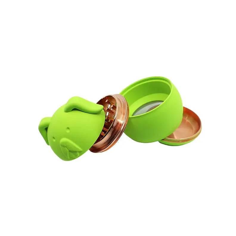 GRINDER| 4 Part Zinc Alloy Star War Yoda Metal Grinder - SmokeMEGA