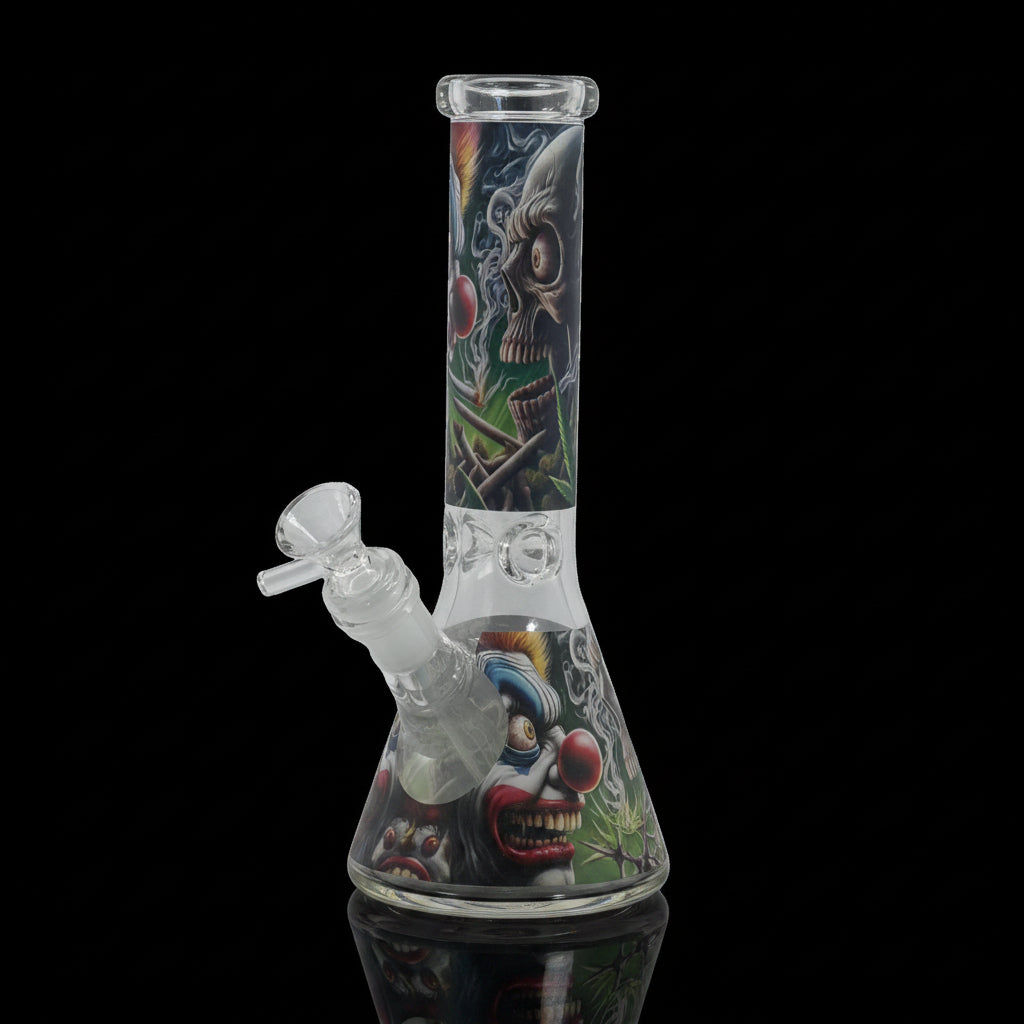 Ghost Joker bong with new design 10 inch - SmokeMEGA