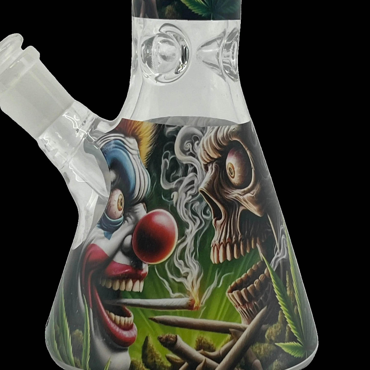 Ghost Joker bong with new design 10 inch - SmokeMEGA