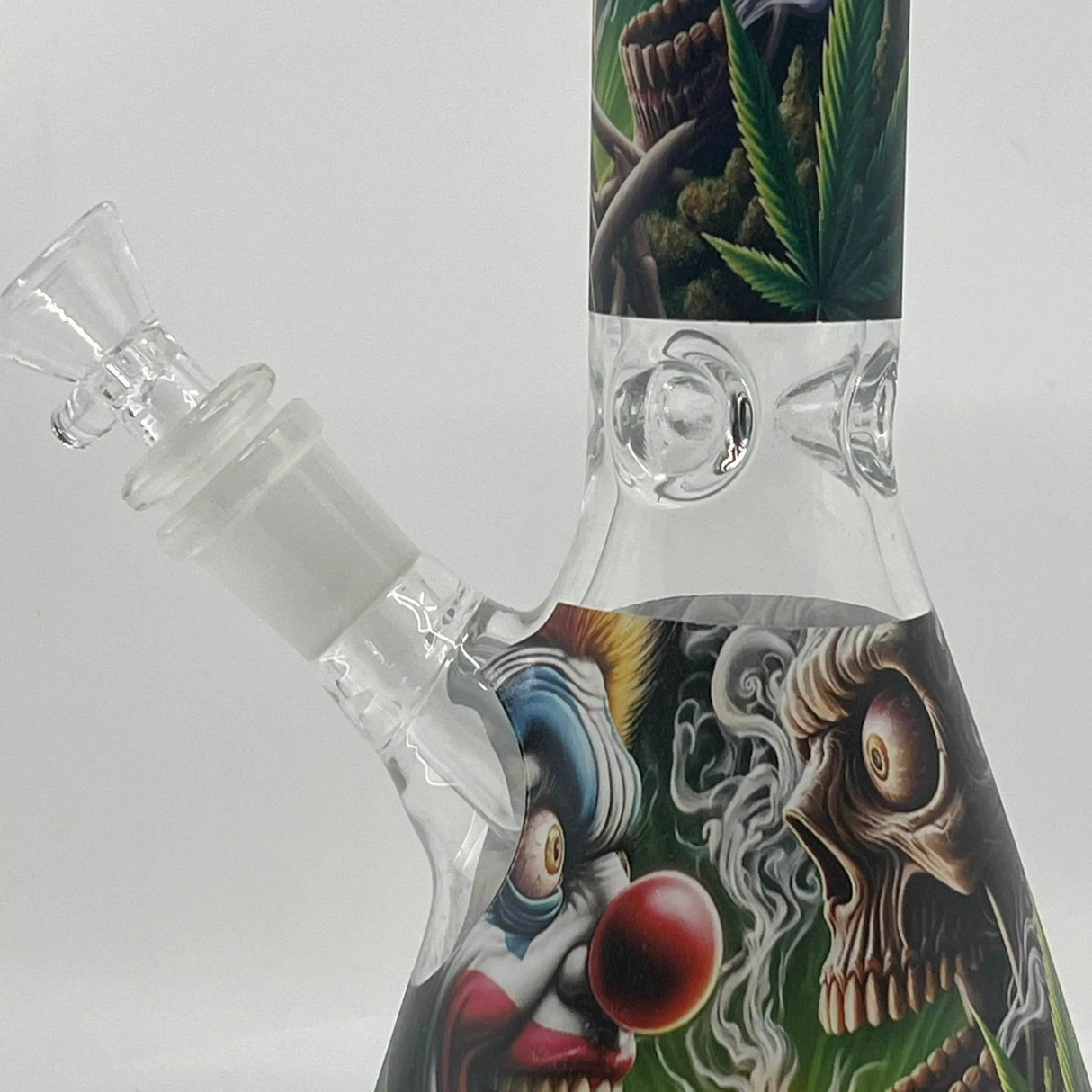 Ghost Joker bong with new design 10 inch - SmokeMEGA