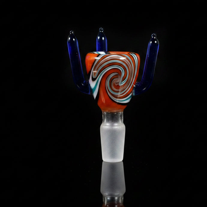 Glass Bowl | Double Horn - SmokeMEGA