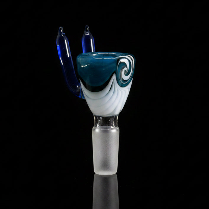 Glass Bowl | Double Horn - SmokeMEGA
