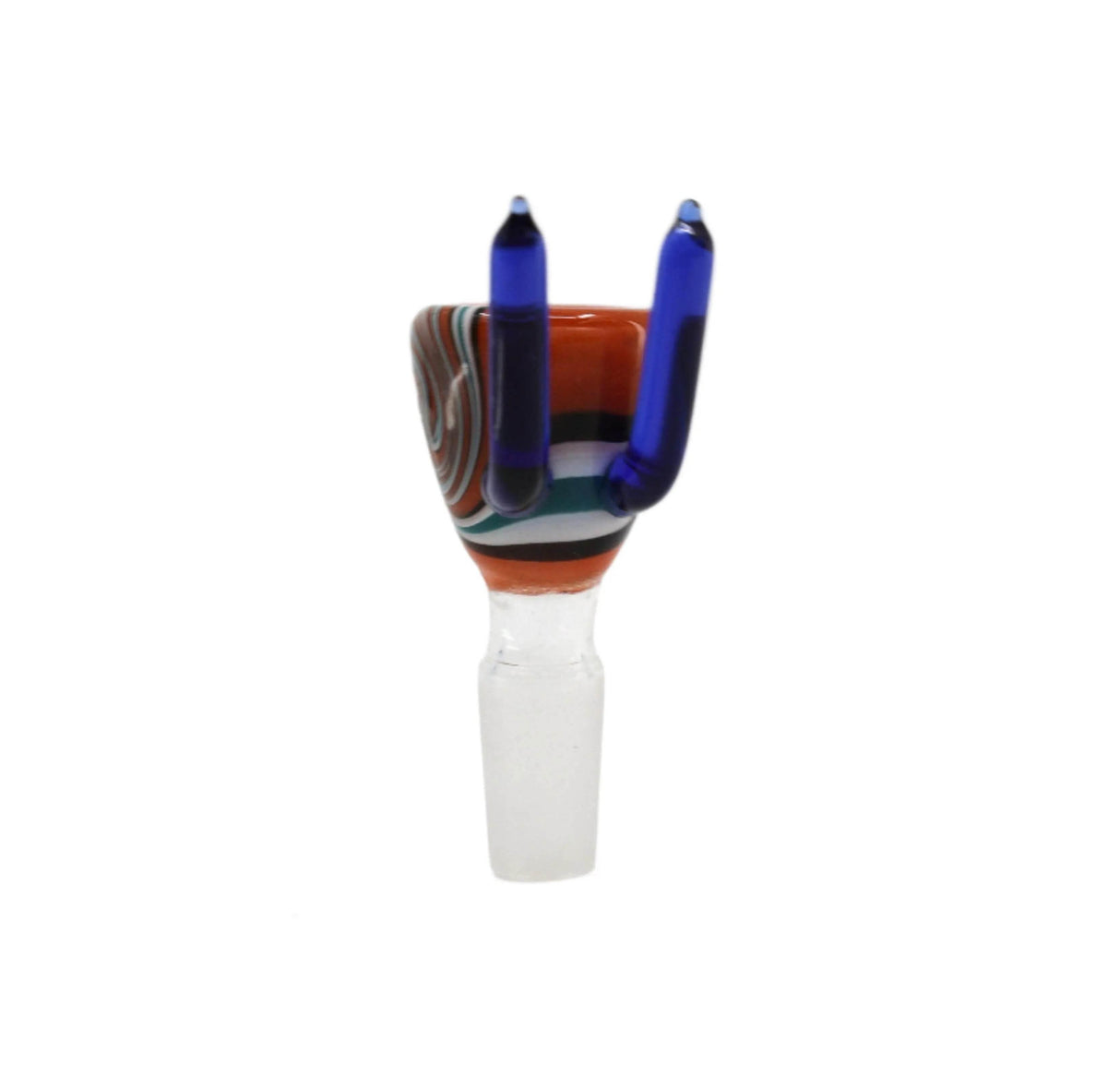 Glass Bowl | Double Horn - SmokeMEGA
