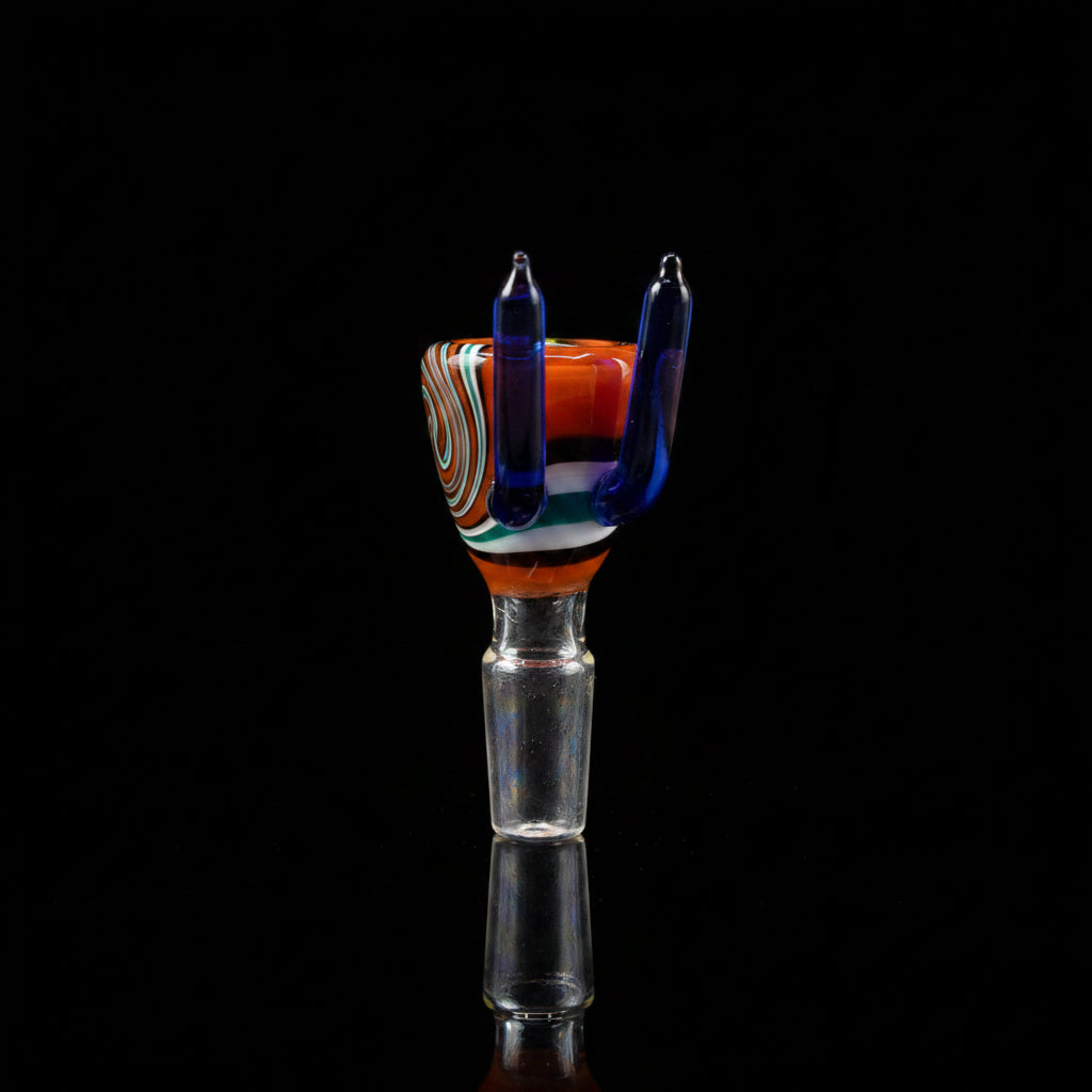 Glass Bowl | Double Horn - SmokeMEGA