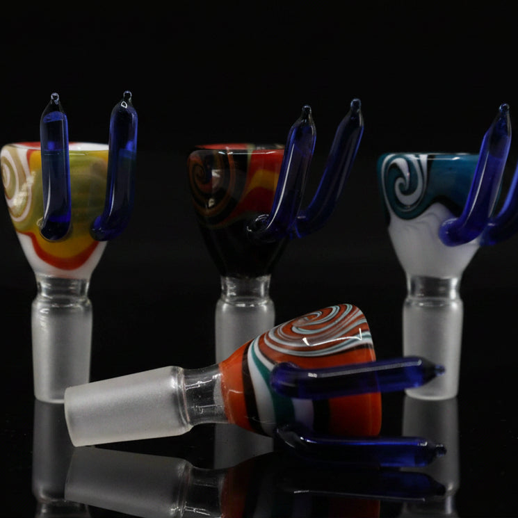 Glass Bowl | Double Horn - SmokeMEGA