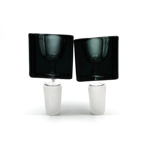 Glass Bowls - Male Ice Cube-shape Heavyweight Glass Bowls - SmokeMEGA