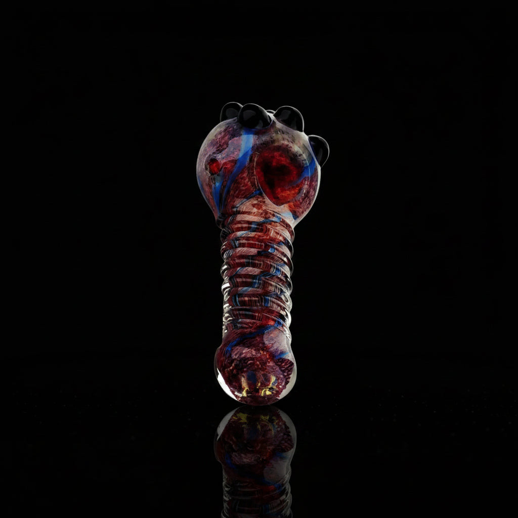 Glass Hand Pipe | Monster Jam Boro Glass Pipes - SmokeMEGA