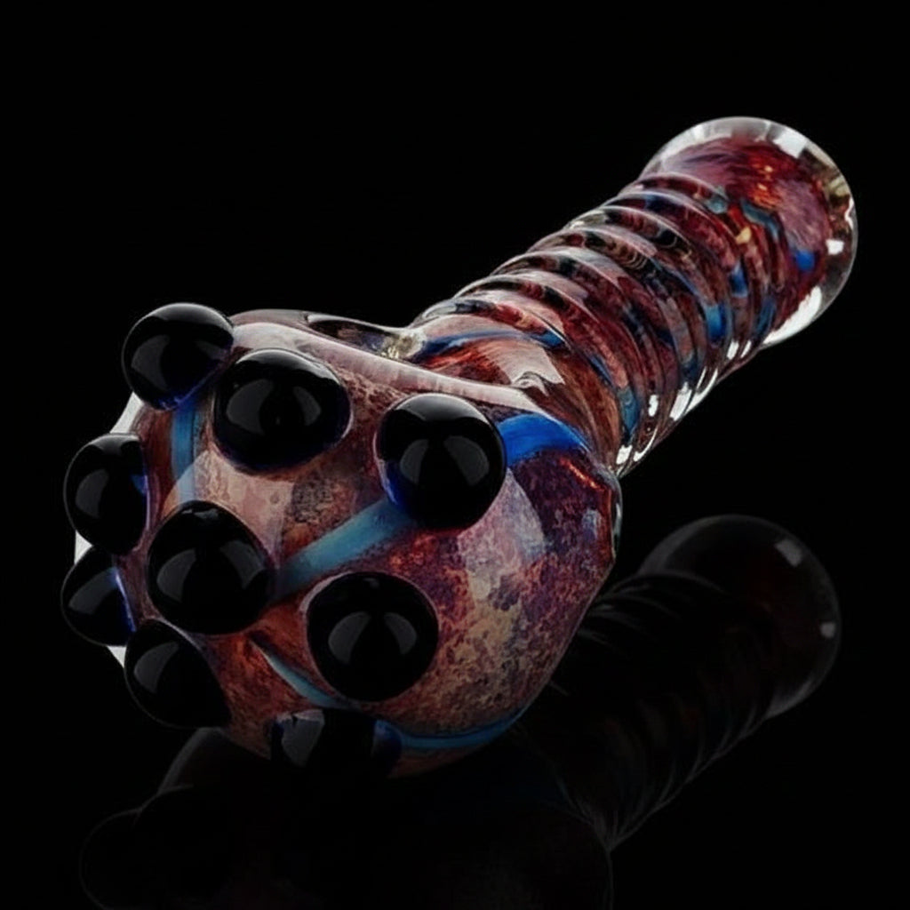 Glass Hand Pipe | Monster Jam Boro Glass Pipes - SmokeMEGA