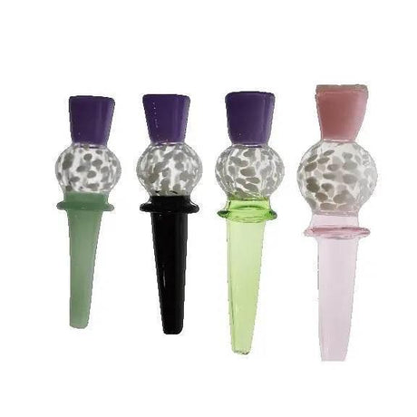 Glass Hand Pipe | Multi-Colored Handmade 5 Inches - SmokeMEGA