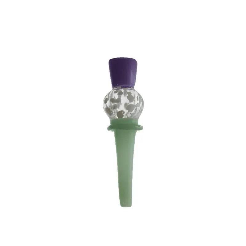 Glass Hand Pipe | Multi-Colored Handmade 5 Inches - SmokeMEGA