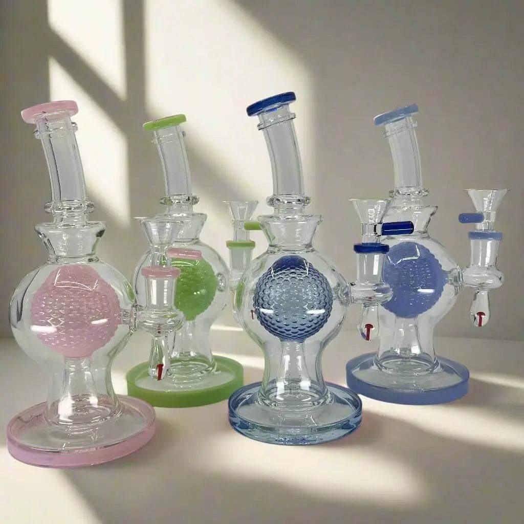 Globe Dab Rig | Suspension Design for Smooth Hits - SmokeMEGA