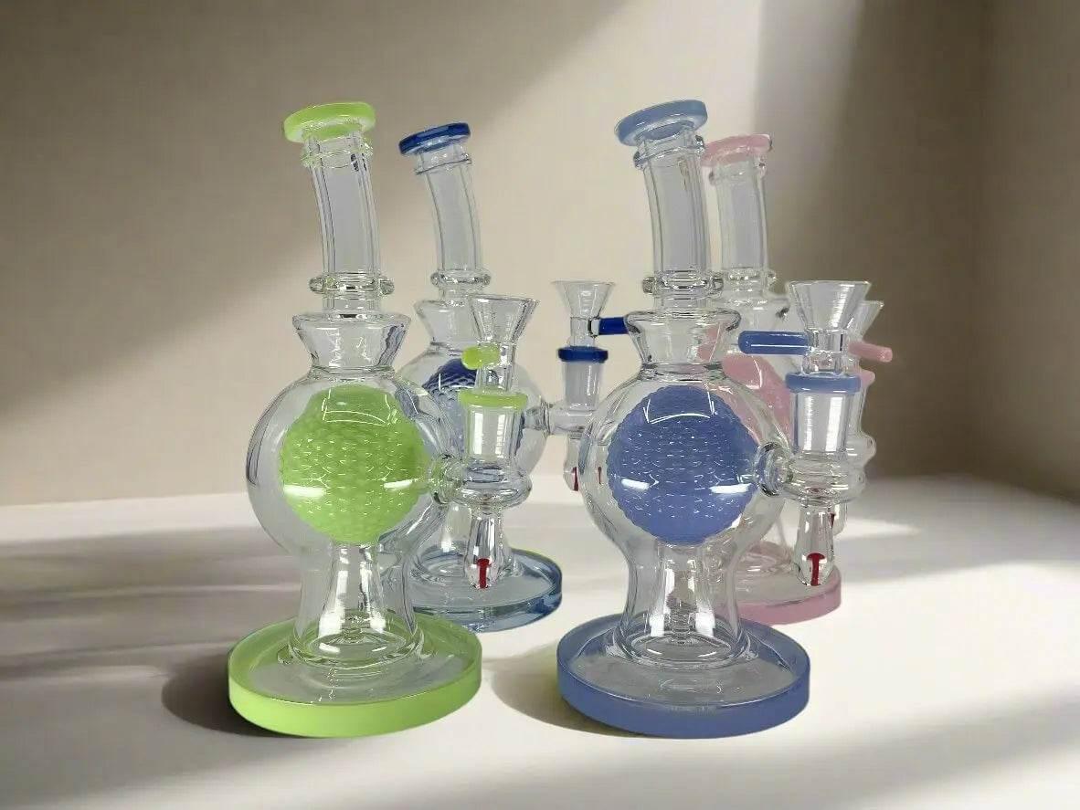 Globe Dab Rig | Suspension Design for Smooth Hits - SmokeMEGA