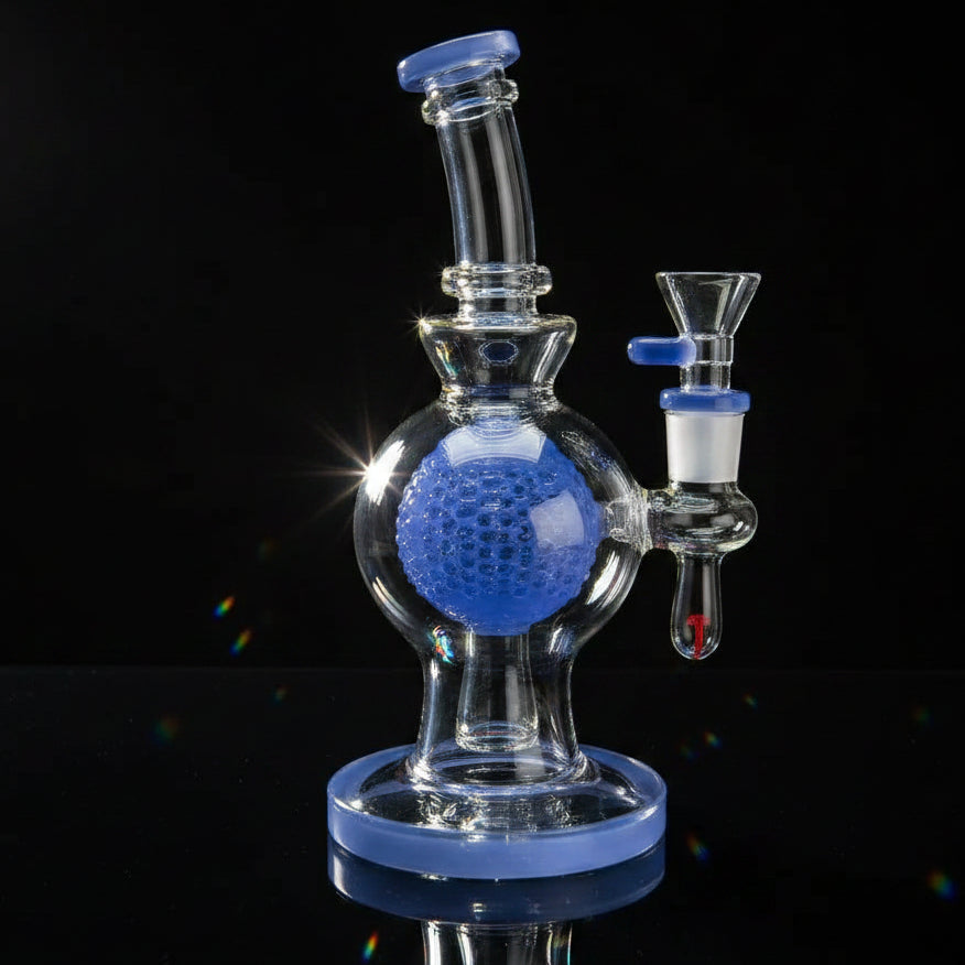 Globe Dab Rig | Suspension Design for Smooth Hits - SmokeMEGA