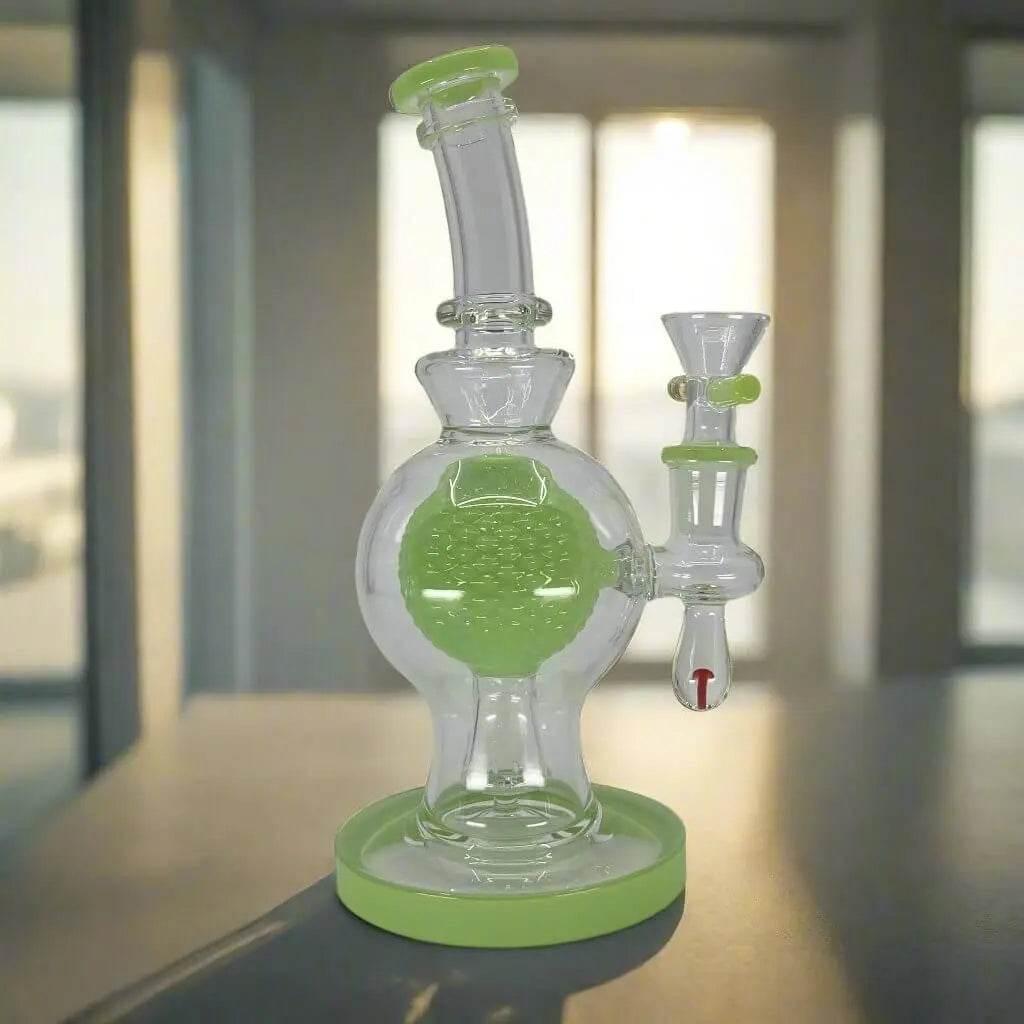 Globe Dab Rig | Suspension Design for Smooth Hits - SmokeMEGA