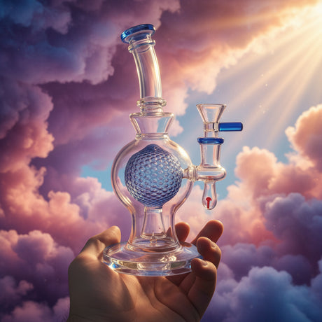 Globe Dab Rig | Suspension Design for Smooth Hits - SmokeMEGA