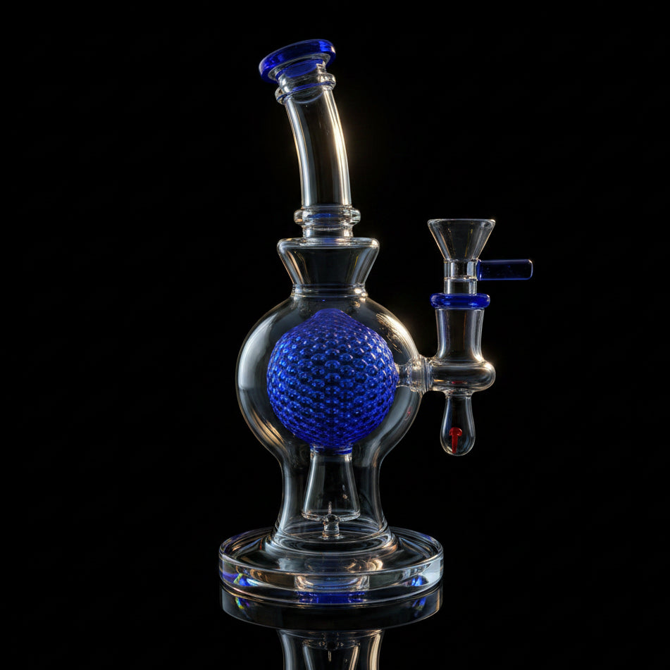 Globe Dab Rig | Suspension Design for Smooth Hits - SmokeMEGA