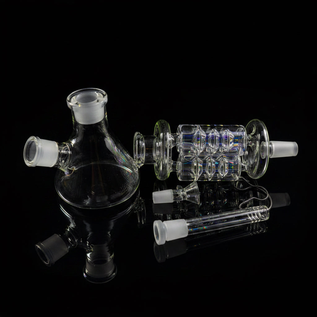 Glycerin Bong | Triple Coils Freezable 11 Inch Bong