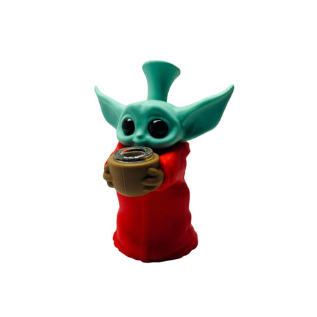 Grafitti Yoda Silicone Rig - SmokeMEGA