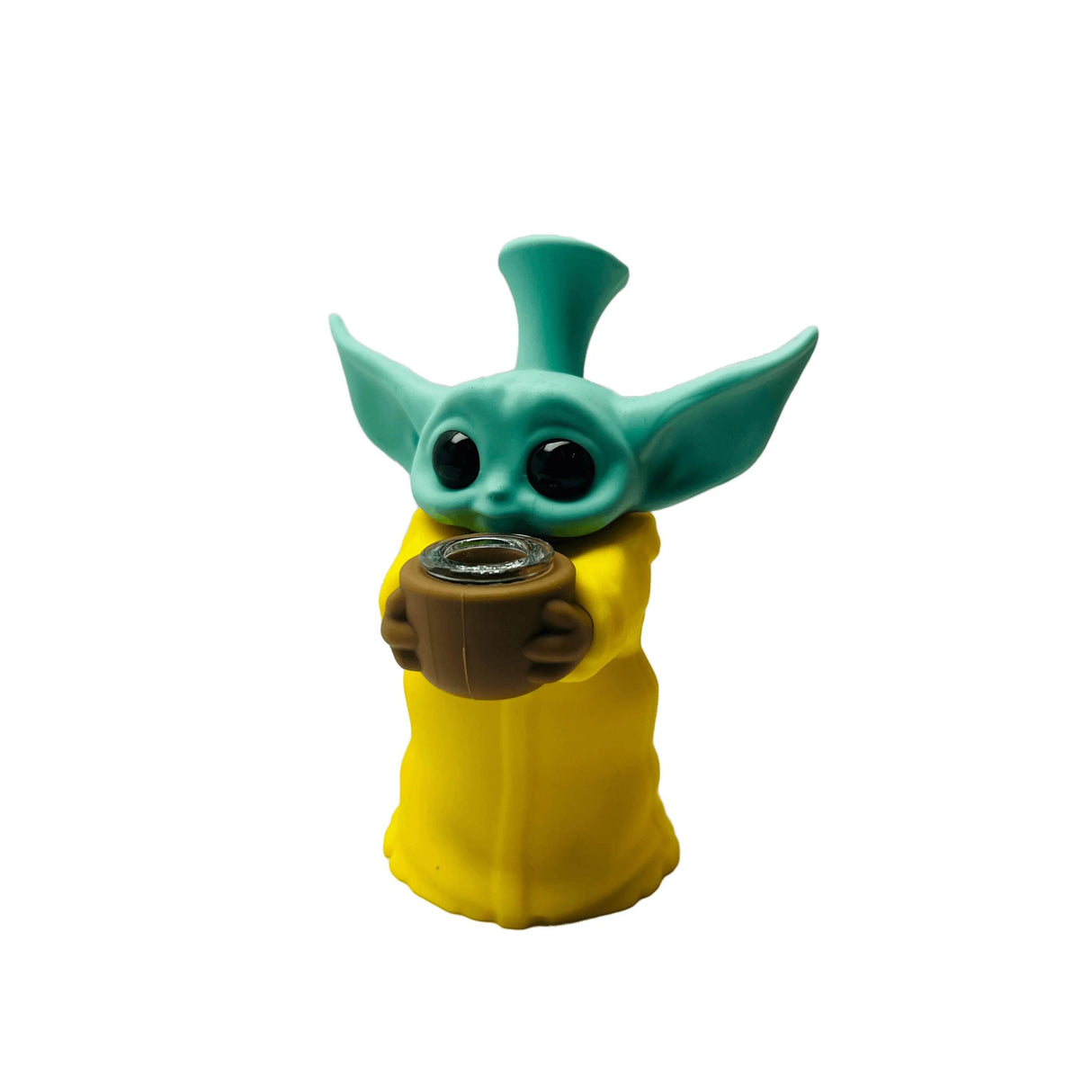 Grafitti Yoda Silicone Rig - SmokeMEGA