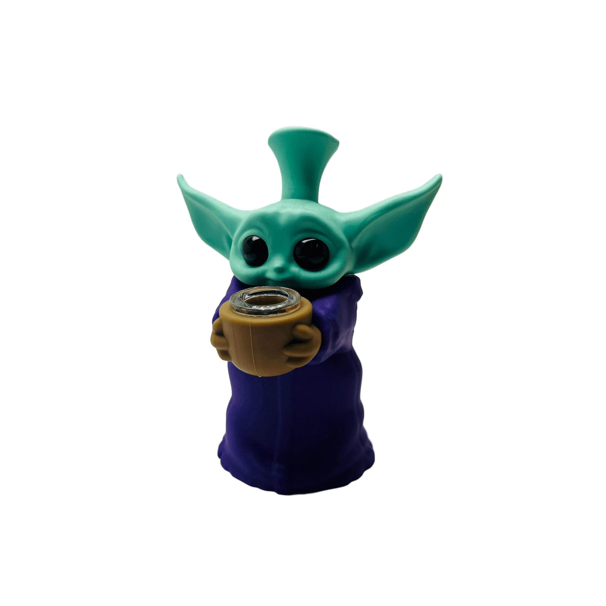 Grafitti Yoda Silicone Rig - SmokeMEGA