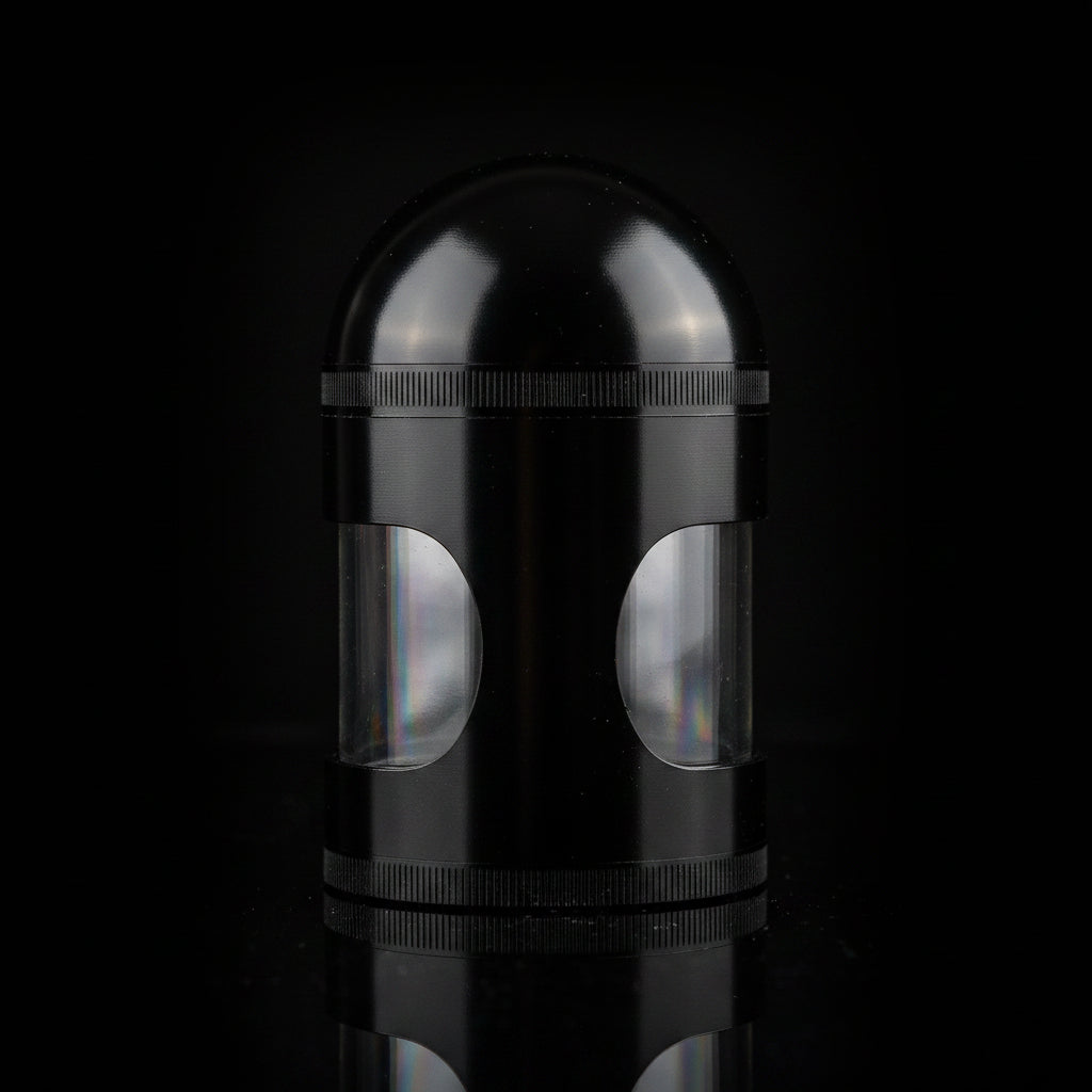 Grinder | 5-part Dome Top Metal Grinder - SmokeMEGA