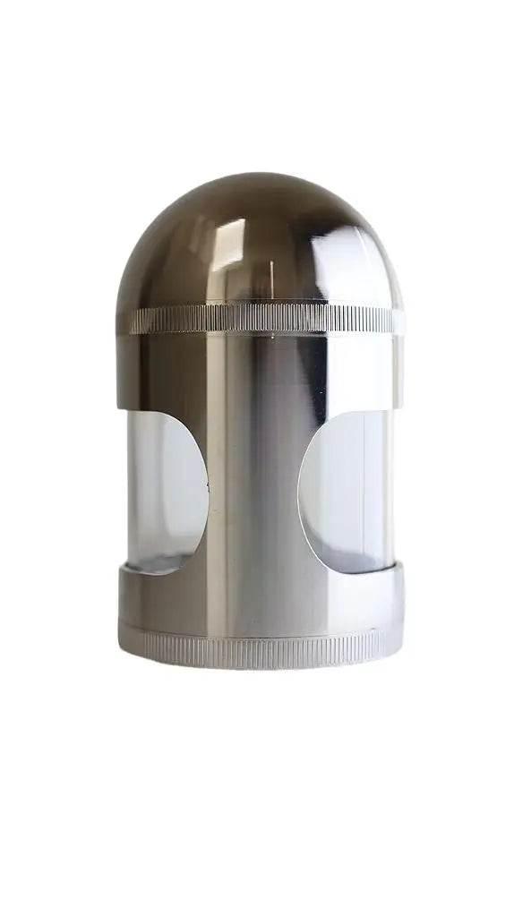 Grinder | 5-part Dome Top Metal Grinder - SmokeMEGA