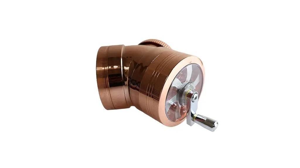 Grinder | Hand Crank 4 Parts Mill Grinder - SmokeMEGA
