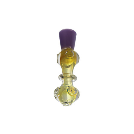 Hand Pipe | Glass Colored Head Ring Handmade Pipe