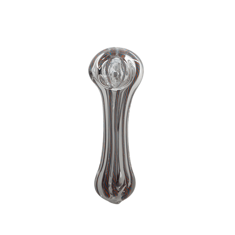 Hand Pipe | 5 "Glass Spoon Candy Cane Color Swirl Hand Pipe