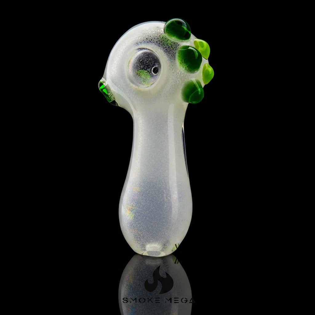 Hand Pipe - Sky Frost Glow 5"