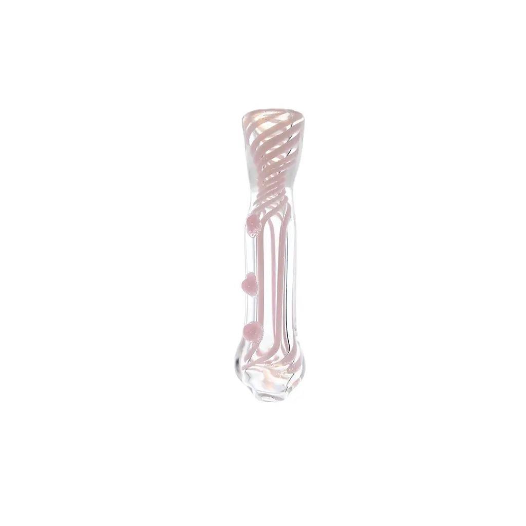 Hand Pipe | 4.5 "Glass Three Dot Colored Twisted Handmade Pipe