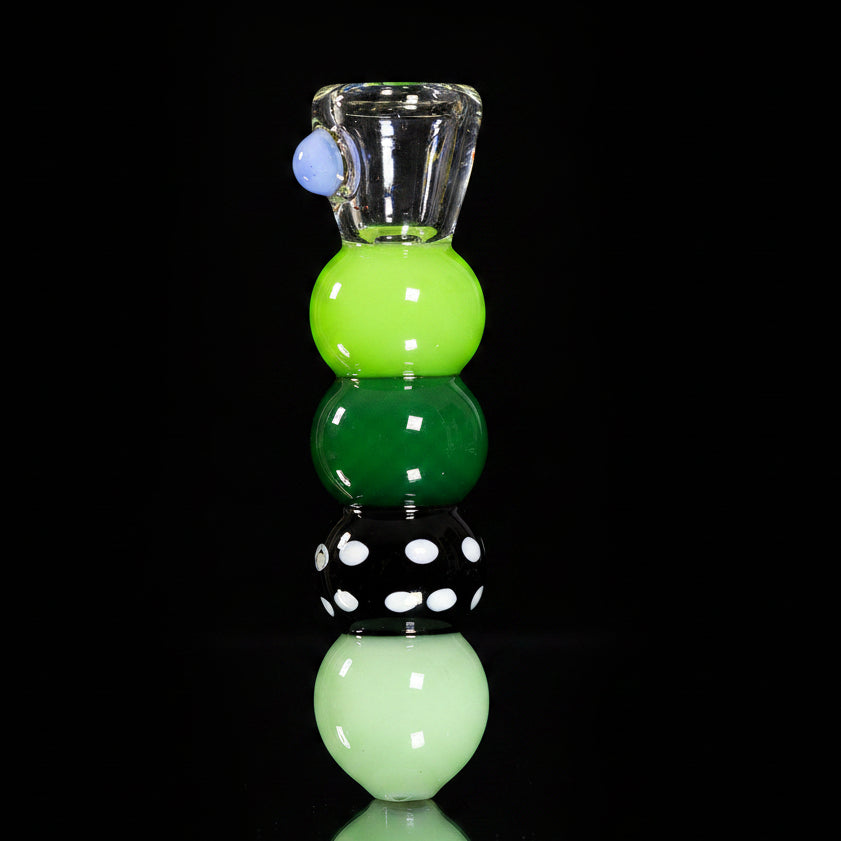 Hand Pipe | 4.5" Glass Stripe Chillum Glass Pipe