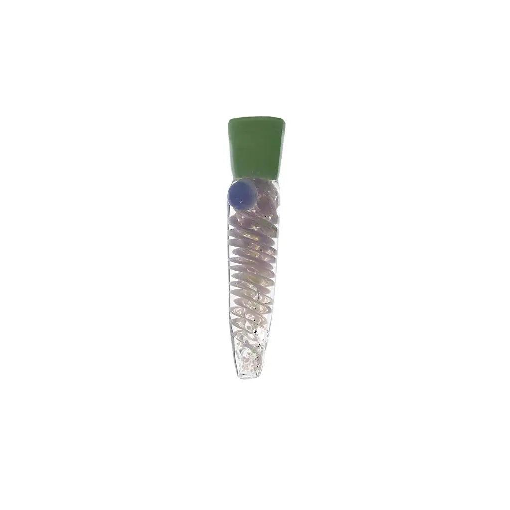 Hand Pipe | 5 "Glass  Dot Colored Insert Swing Handmade Pipe