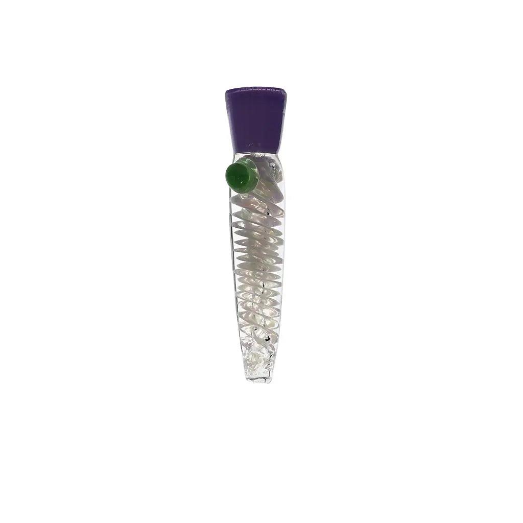 Hand Pipe | 5 "Glass  Dot Colored Insert Swing Handmade Pipe