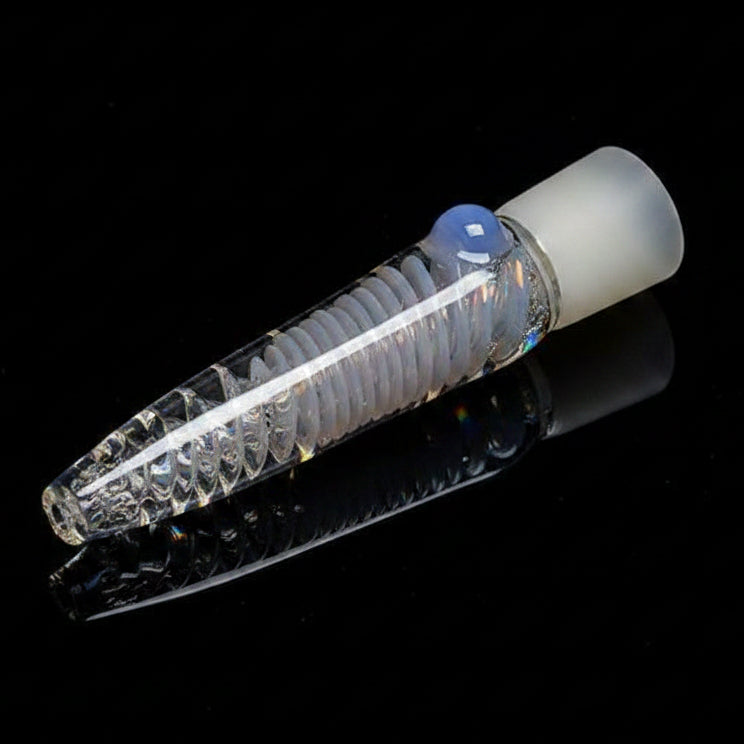 Hand Pipe | 5 "Glass Dot Colored Insert Swing Handmade Pipe