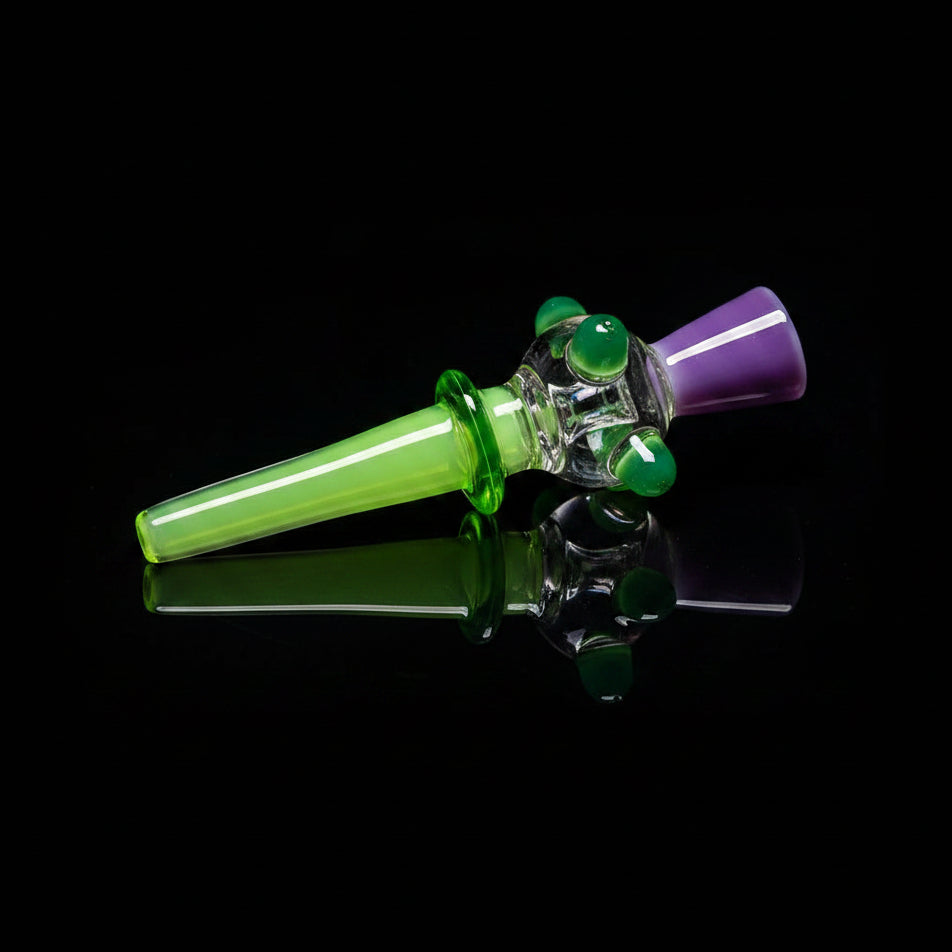 Hand Pipe | 5 "Glass Dot Mixed-color Handmade Pipe