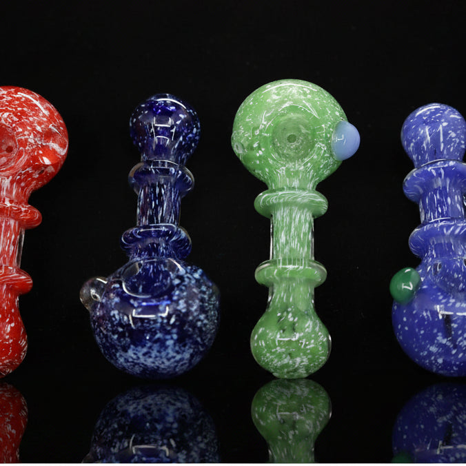 Hand Pipes- 4.5 " Frit Color Spoon