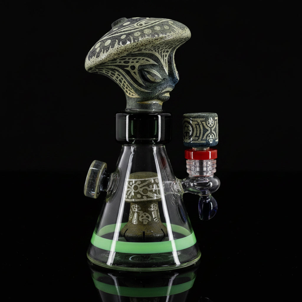 Heady Dab Rigs | Pulsar Hieroglyph Series - SmokeMEGA