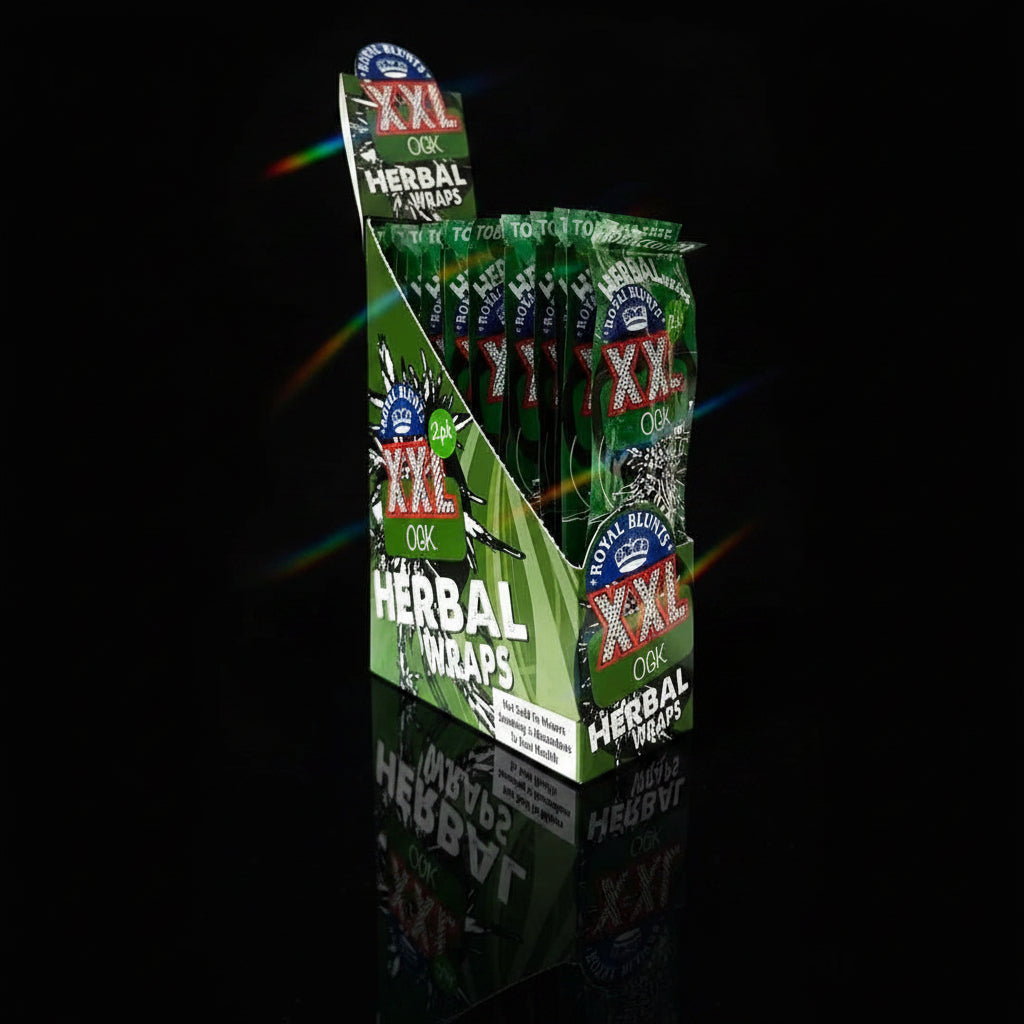 Hemp Wraps XXL Royal Bunts - SmokeMEGA