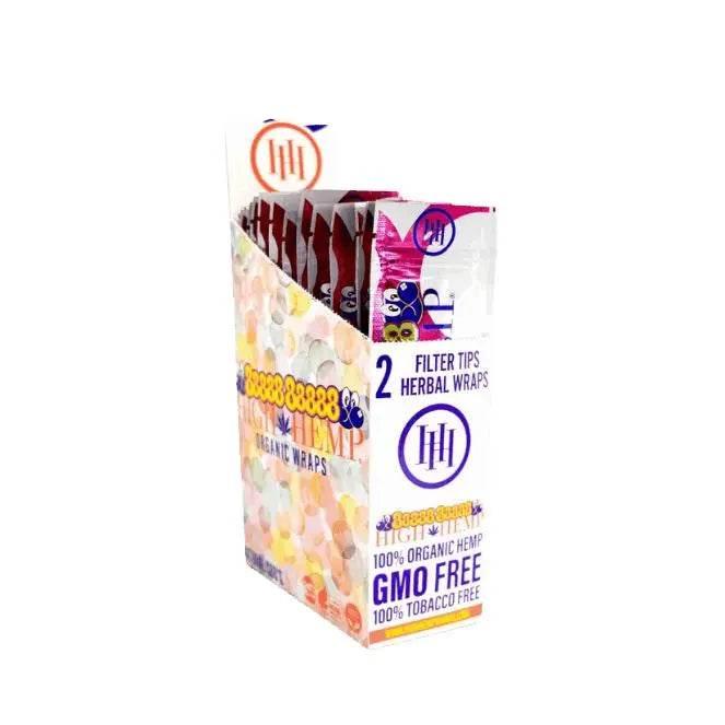 High Hemp Wraps - 25 Pack - SmokeMEGA