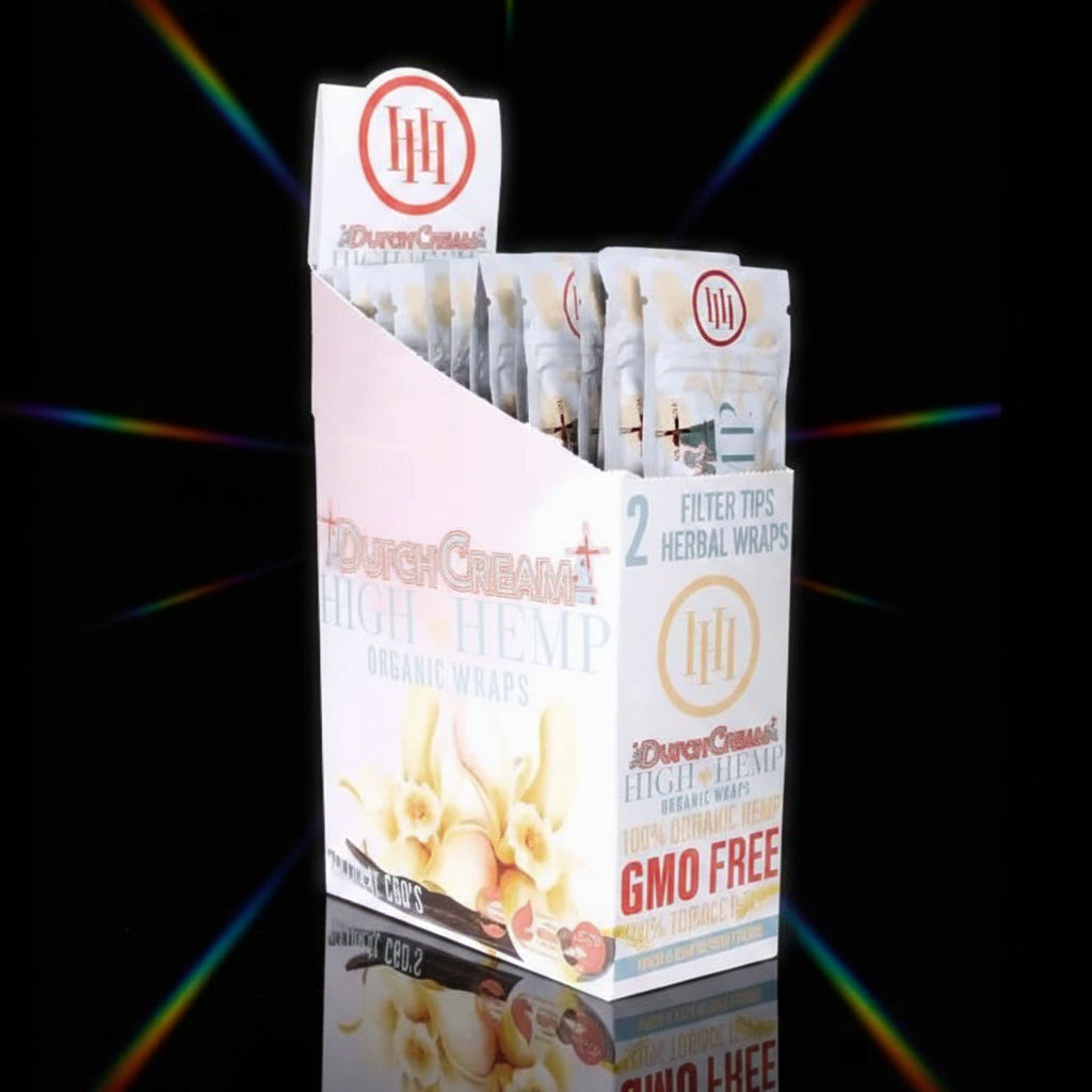 High Hemp Wraps - 25 Pack - SmokeMEGA