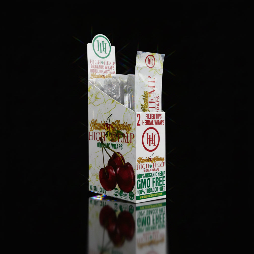 High Hemp Wraps - 25 Pack - SmokeMEGA