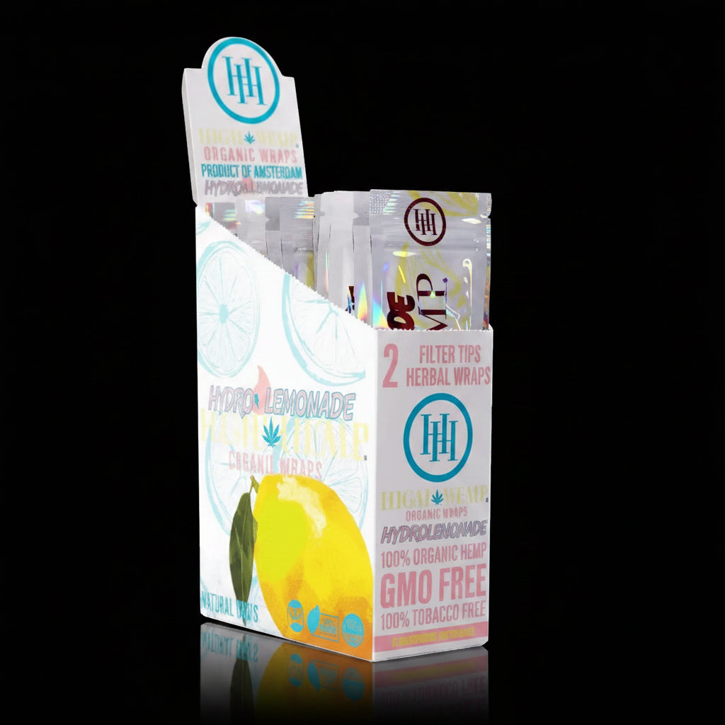 High Hemp Wraps - 25 Pack - SmokeMEGA