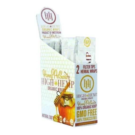 High Hemp Wraps - 25 Pack - SmokeMEGA