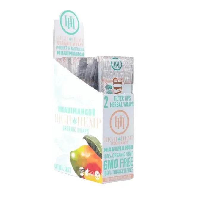 High Hemp Wraps - 25 Pack - SmokeMEGA